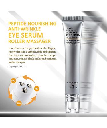 Pyrhhus Hexapeptide Eye Serum - Anti Wrinkle Roll On Eye Cream Set - Buy Online on GoSupps.com