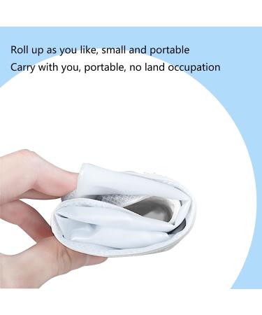 XL Transparent Rain Boot Waterproof Shoe Covers - Non-Slip, Reusable PVC Rubber Sole Overshoes for Outdoor Activities - Buy Online on GoSupps.com