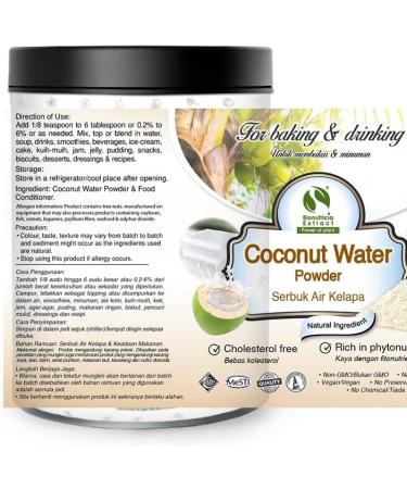 9x Coconut Water Powder (200g / Can) - Buy Online on GoSupps.com