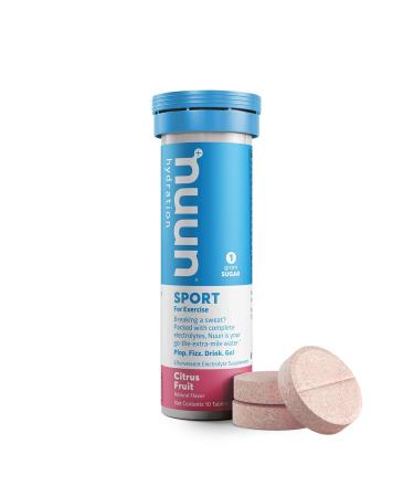 Buy Nuun Active Citrus Fruit Electrolyte Tablets - 3-Pack | Enhanced Hydration International Shipping - Buy Online on GoSupps.com