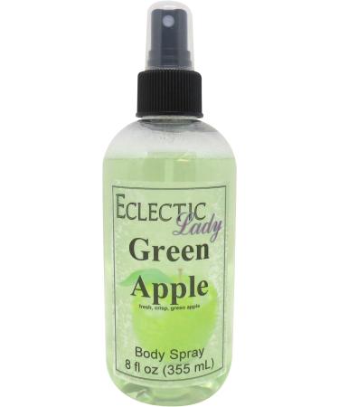 Green Apple Body Spray 8 ounces Body Mist for Women with Clean Light & Gentle Fragrance Long Lasting Perfume with Comforting Scent for Men & Women Cologne with Soft Subtle Aroma For Daily Use Regular Strength 8 Fl Oz (Pack of 1)
