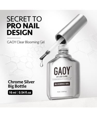 GAOY Nail Blooming Gel 16ml Clear Blooming Gel Nail Polish Spreading Effects Soak Off UV Gel for Nail Art DIY - Buy Online on GoSupps.com