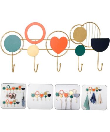 HOOTNEE Door Hook Heavy Duty Clothes Rack Over The Door Towel Rack Coat Hat Hanging Rack Heart-Shaped Hanger - Buy Online on GoSupps.com