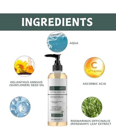 Firming Body Oil Body Shines Oil Body Oil Skin Care Body Oil Shiny Body Oil Shimmer Body Oil Body Oil for Wrinkles and Stretch Marks Lifting and Firming Body Oil Moisturiser Lifting Body Oil - Buy Online on GoSupps.com