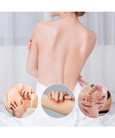 3 Pack Exfoliating Body Scrubbers with Handle - Dual Sided Nylon Back Washer - Stretchable Pull Strap - Perfect for Shower or Bath - Pink, Blue, Grey - Buy Online on GoSupps.com
