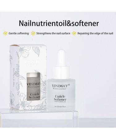 Cuticle Remover Nail Hardener and Cuticle Remover for Pedicure - Liquid Nail Oil Cuticle Softener 20ml Cuticle Repair Nail Strengthener for Damaged Nails Heal Cracked Nails Qiyifang - Buy Online on GoSupps.com