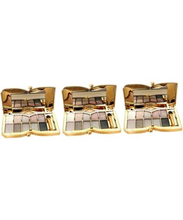 NOLITOY 3pcs Colorful Glitter # Shadow Makeup Colors Mirror & Brush Eyeshadow With - Buy Online on GoSupps.com