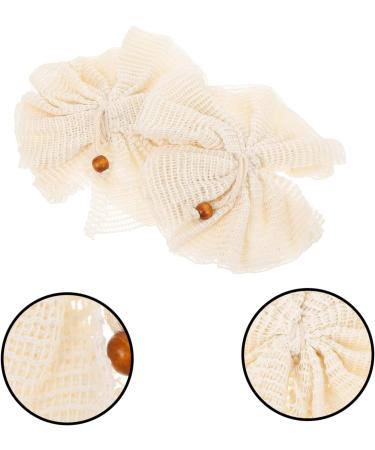 Beavorty 4 Pcs Exfoliating Bath Flower Towel & Shower Puff - Loofah Sponge & Bubble Ball for Smooth Skin | Ideal for Home & Spa - Buy Online on GoSupps.com