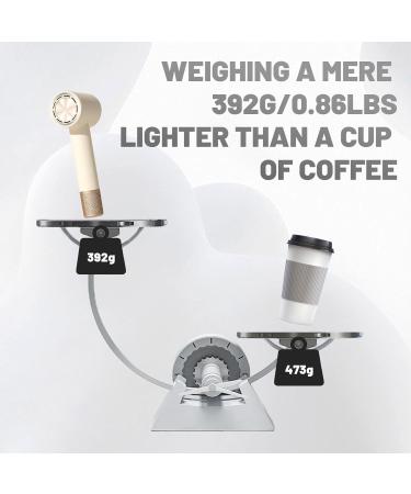 Professional High Speed Ionic Hair Dryer - 75m/s Airflow 110 000 RPM Brushless Motor Lightweight Travel Hairdryer 4 Temperature Settings Low Noise - Shop Internationally - Buy Online on GoSupps.com