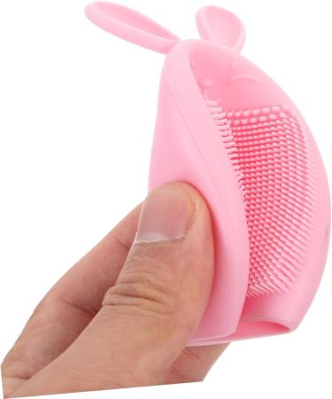 OHPHCALL 4pcs Rabbit Ears Facial Brush Face Wash Massager Facial Cleansing Tool Wash Face Skin Care Brush Face Washing Brush Face Scrub Pink Silica Gel Miss Portable Pore brush 7.5x7.5cm - Buy Online on GoSupps.com