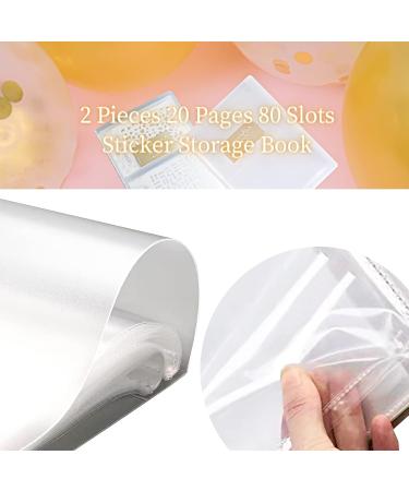 Hoinco Nail Sticker Storage Book - 160 Slots Organizer for Nail Art Stickers - Manicure Album & Display - Nail Collecting Equipment - Buy Online on GoSupps.com