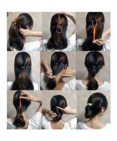 4 Pairs Hair Braid Accessories & Ponytail Makers for Women - French Braid Tools Set - Buy Online on GoSupps.com