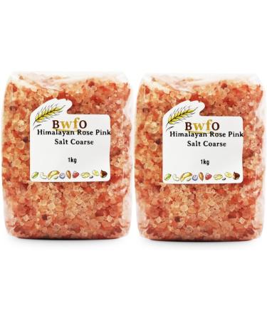 Himalayan Rose Pink Salt Coarse 2kg (BWFO) - Buy Online on GoSupps.com