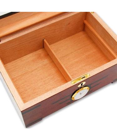 MOLVUS Cigar Cedar Wood Alcoholic Cigars Wood Cigar Box Cigar Cabinet Cuban Cigar Box Cigar Boxes Decorative Box - Buy Online on GoSupps.com