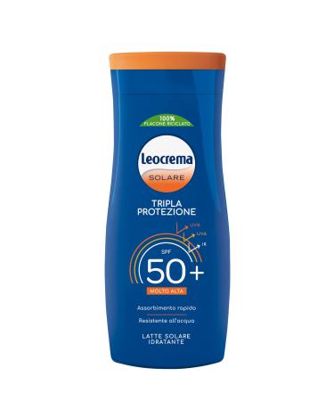 Leocrema Leocrema - SPF 50+ Sunscreen triple protection against the sun's rays moisturizing and water-resistant formula 200 ml