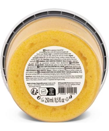 Organic Shop Mood Booster Energizing Body Scrub Pineapple & Brown Sugar 250 ml Pineapple & Brown Sugar 250 g (Pack of 1) - Buy Online on GoSupps.com