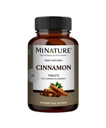 minature Cinnamon Tablets | Herbal & Plant Based| Support Immunity| Gluten Free Non-GMO |Overall Wellbeing |90 Tablet 45 Days Supply 500mg