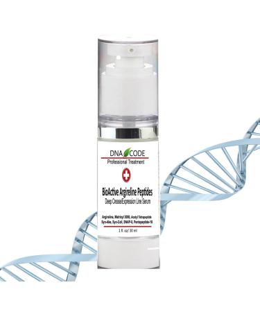 Magic Serum-No Needle Alternative-BioActive Argireline Peptides Complex Anti-Eexpression Line/Creases Serum-Matrixyl 3000 SNAP-8 Pentapeptide-18 SNAP-8 Syn-Ak Syn-Coll Syn-Tacks 1 Ounce