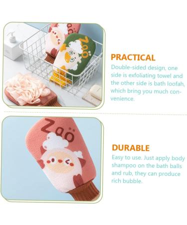 POPETPOP Bath Flower Gloves Loofah Glove Spa Gloves Body Towel Exfoliating Cute Shower Gloves Mens Loofah Bath Loofah Shower Scrub Gloves Body Washing Scrubbers Men and Women or Glove Towel - Buy Online on GoSupps.com