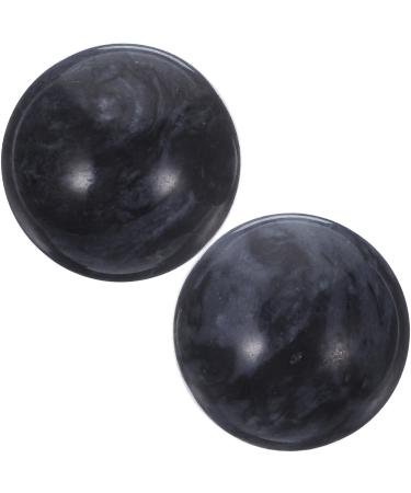 Gatuida 2 pieces Jade-Baoding balls Handmilling ball Chinese health exercise massage balls Meditation balls Hands deep tissue massager for hands shoulders foot Neck Randy color