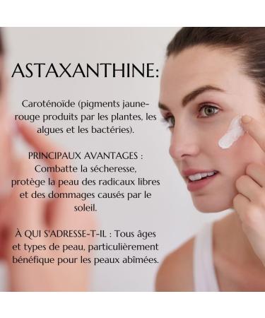 Green idea Astaxanthin cream Nourishing day cream Antioxidant cream Antiaging cream with wild rose oil shea butter panthenol for dry skin antiwrinkle cream 50 ML - Buy Online on GoSupps.com