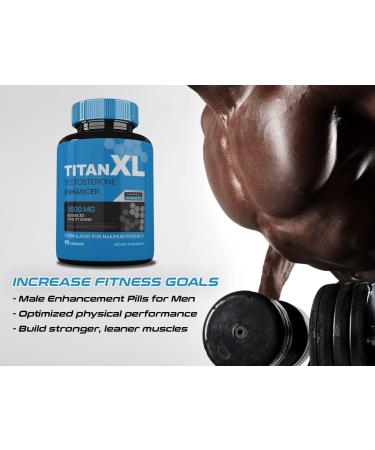 Buy Titan XL Supplement (3 Pack) Advanced Formula Pills for Men | 270 Count | International Shipping Available - Buy Online on GoSupps.com