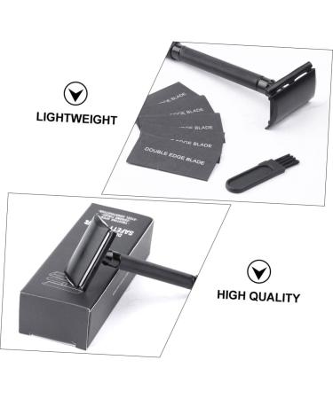 Doitool Bart Razor Set - Double Speed Manual Razor for Men | Premium Metal & ABS Hand Razing Tool (10.3x4cm) - Buy Online on GoSupps.com