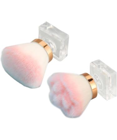 Foundation Brush Makeup Powder Brush Soft Bristles With Base for Makeup Nail Art Artificial Fiber - Buy Online on GoSupps.com