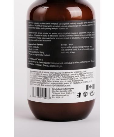Celine Claire Hair Thickening Shampoo with Ginseng Ginger & Oriental Tree Extract - Boost Volume & Strengthen Hair | International Shipping - Buy Online on GoSupps.com