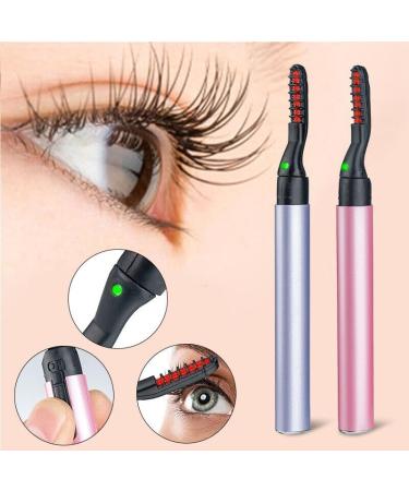 Electric Pen Style Heated Eyelash Curler Beauty Eyes Lashes Maker Lasting Makeup - Buy Online on GoSupps.com