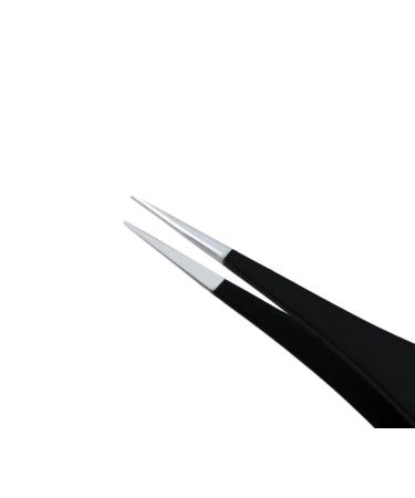 MACS Tweezers Set for Precision Eyebrow and Facial Hair Removal - Stainless Steel (3 PCs Black) - Buy Online on GoSupps.com