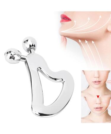 Heart Shape Face Roller Massager - Reduce Puffiness & Tighten Skin | Lifting Tool for Home & Travel - Buy Online on GoSupps.com