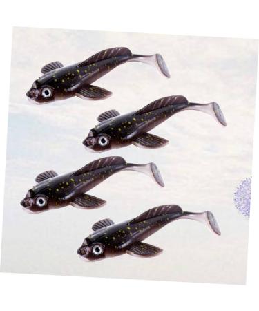 Kisangel 4pcs Worms Freshwater Rubber Saltwater Bait Fake Fishing for Mini G Artificial Cm Fish - Buy Online on GoSupps.com
