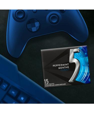 5 GUM Peppermint-Cobalt Flavoured Sugar Free Chewing Gum 15 Sticks 3 Packs - Buy Online on GoSupps.com