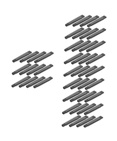 Healeeved 12 pair of glasses-anti slip cover glasses frame handles Silicone glasses holder Silicone glass holder glasses ear handles glasses arm covers glasses holder blackx4stk 3.85x1cmx4pcs