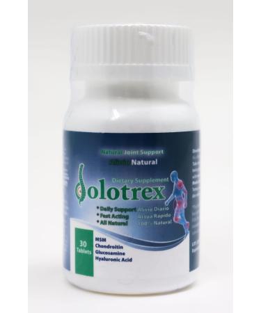 Dolotrex Fast Acting Supplement for Joint Muscle and Back All Natural Alivio al Dolor e Inflamacion de Articulaciones Musculos Coyunturas y Mas -30 Count