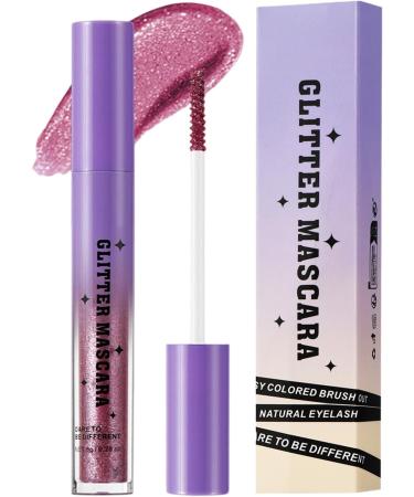 Shimmering Mascara - Shiny Mascara for Parties | Water Resistant Lengthening Curling Smear-Proof for Women Wedding Date Travel Evening Party - Buy Online on GoSupps.com