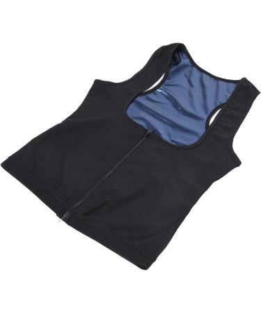 Tbest Sauna SuitsSauna Vest Heating Sweat Tank Top Breathable Waist Trainer Zipper Sports Corset for FemaleL/XL (S/M) S-M - Buy Online on GoSupps.com