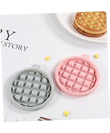 OUNONA 9 Pcs Mold Square Baking Mould Silicone Pans for Baking Chocolate Cortes Waffle Baking Pan Silicone Waffle Mould Heart Baking Pan Silicone Muffin Pan Lattice Silica Gel Products 12X11X1.6CMx3pcs Random Colorx3pcs - Buy Online on GoSupps.com