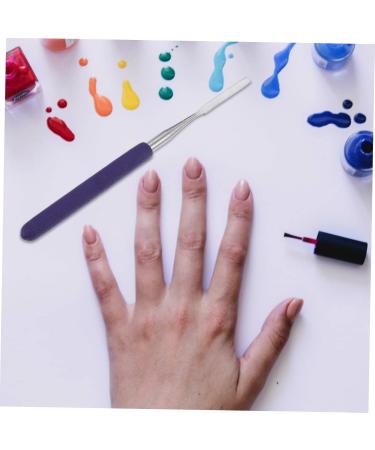 Beavorty palette stick Nail Art Stirring Tools nail art spatula makeup spatula Mixing Rod cosmetic mixing stick nail manicure tool nails gel Nail Art Tool Stainless steel nail polish - Buy Online on GoSupps.com