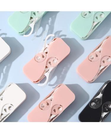 Portable Dental Floss Dispenser - Travel-Friendly 4PCS Floss Picks & Case - Upgrade Your Oral Care - Buy Online on GoSupps.com
