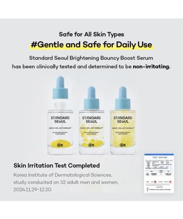 Brightening Bouncy Boost Serum Radiance-Boosting K-Beauty Serum with Niacinamide Vitamin C Blend Lightweight Dual-Phase Glow Formula (30ml) Brightening Serum (1 fl oz / 30 ml) - Buy Online on GoSupps.com