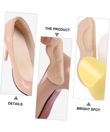 FOMIYES 2 Sets Heel Grips - Anti-Wear Back Stickers & Cushions for Women's Shoes | Self-Adhesive Heel Wedge & Protector for Sneakers - Buy Online on GoSupps.com