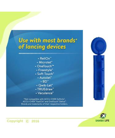 Diabetes Testing Bundle: ReliOn Ultra-Thin Blood Lancets 30 Gauge 100ct + Samba Life eBook - Buy Online on GoSupps.com