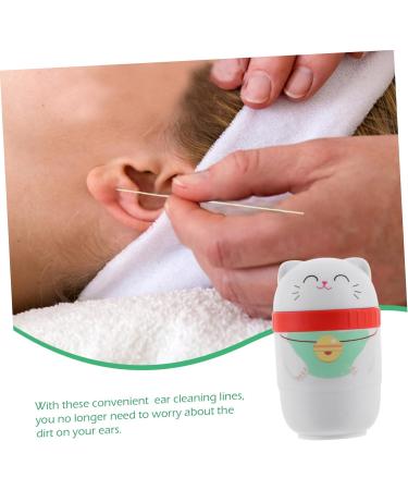 Piercing Cleaner 4 Boxes Ear Cleaning Line - Puppy Kitten Cotton Thread Cleaner - 4pcs 7.5X4CMx4pcs - Buy Online on GoSupps.com