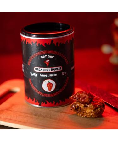  HOT CHIP HOT-CHIP Naga bhut jolokia peppers 10g - Buy Online on GoSupps.com