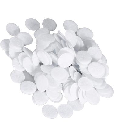 100pcs Round Blackhead Removal Cotton Filters - Optimal Beauty & Skincare Pads (20mm - Buy Online on GoSupps.com