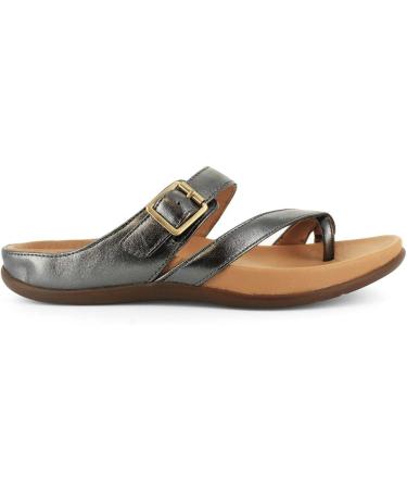 Strive Nusa Women's Comfort Sandals | Arch Supportive Anthracite 6.5-7 - Buy Online on GoSupps.com