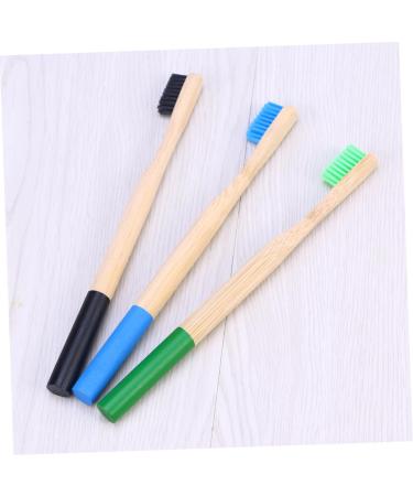 Soft Bristle Wooden Toothbrushes for Kids & Adults | Charcoal Toothbrushes for Healthy Smiles - Buy Online on GoSupps.com