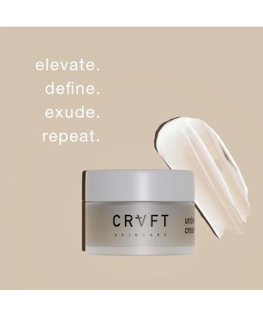 CRVFT Under Eye Cream - Brighten Dark Circles & Reduce Puffiness | Caffeine & Peppermint Scent | 30-Day Supply - Buy Online on GoSupps.com